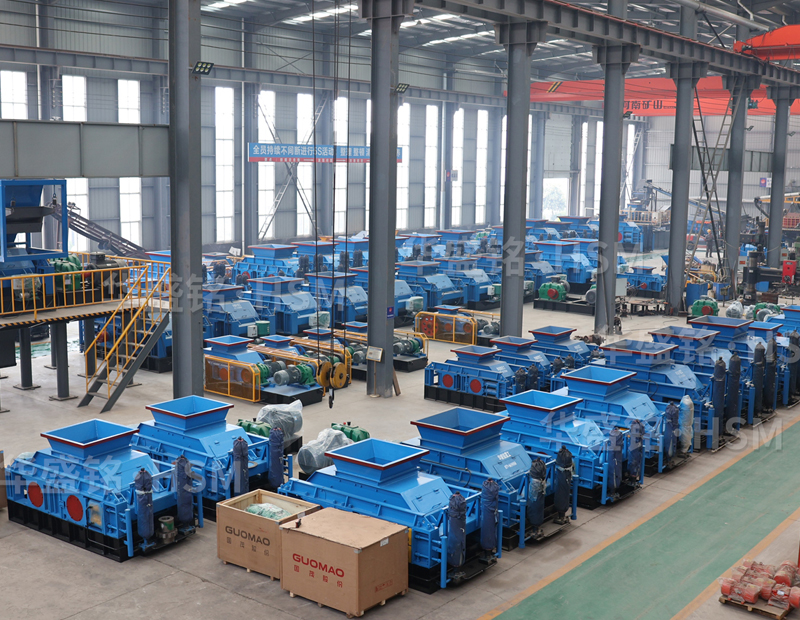 鵝卵石制砂機(jī)用哪款比較好？對(duì)輥式破碎機(jī)多少錢一臺(tái)?