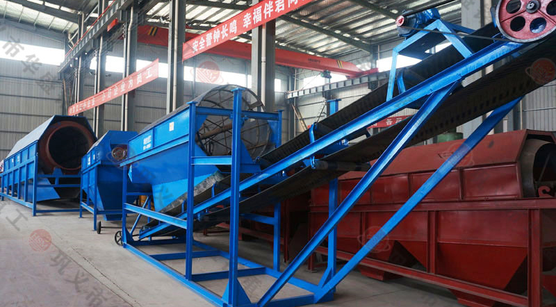 工地用篩沙機(jī)裝車(chē)發(fā)貨